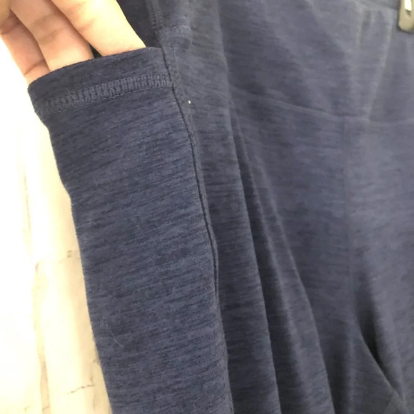 Torrid Active Womens Size XL Navy Strappy Crop High Rise Active Leggings - Picture 4 of 6